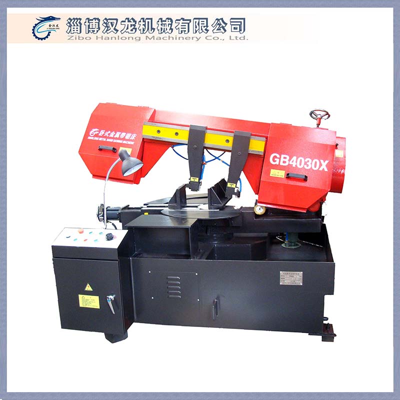 GB4030X轉(zhuǎn)角度帶鋸床
