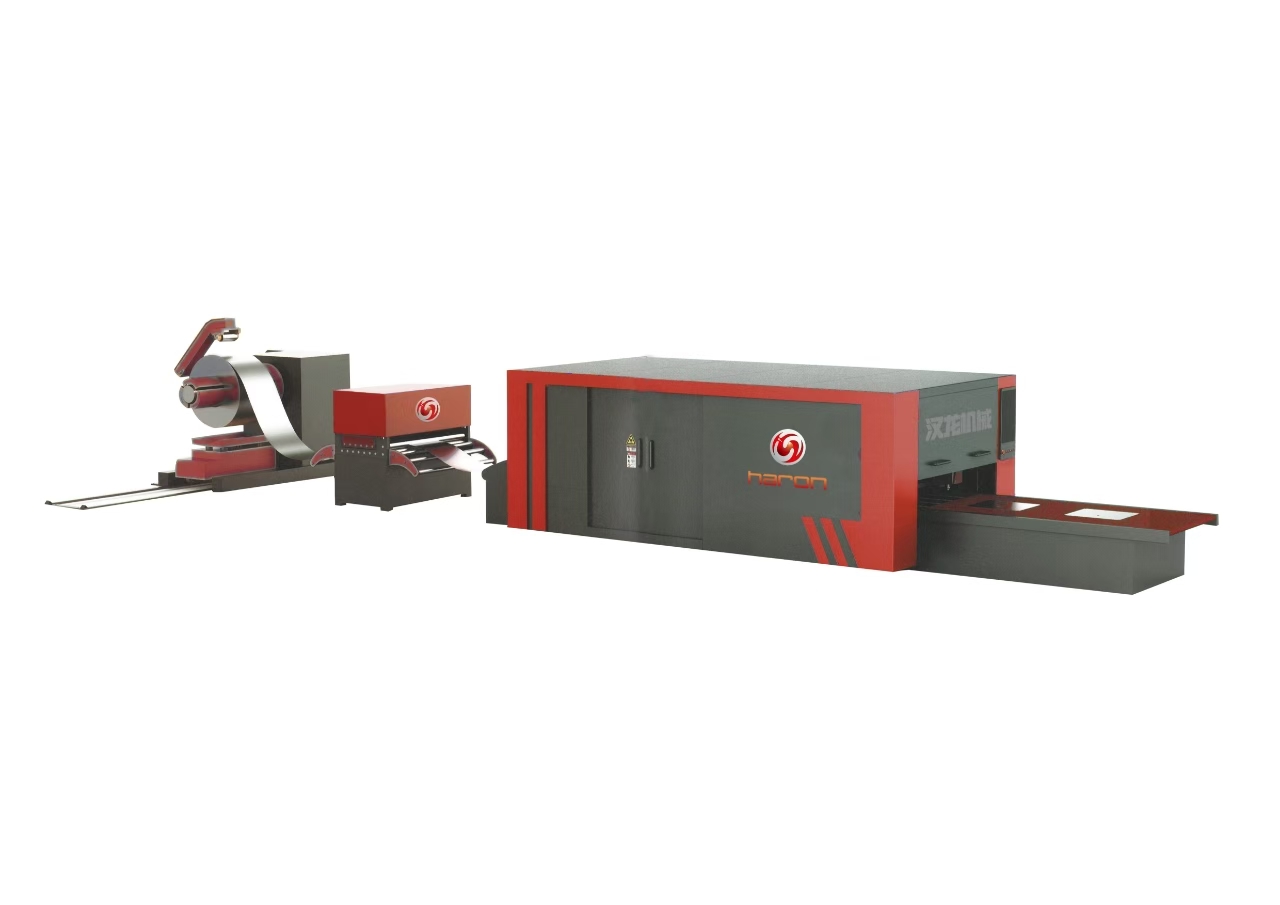 Coil Leveling and Laser Cutting Production Line